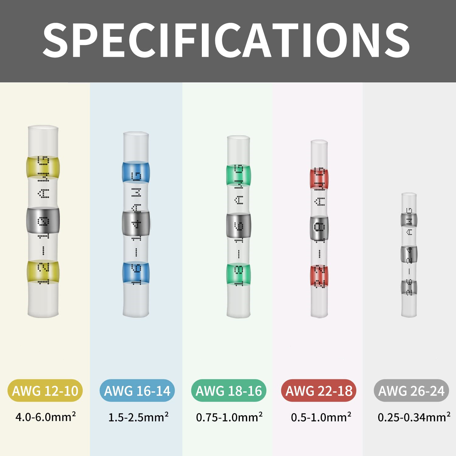 340/50Pcs Solderstick Waterproof Solder Wire Connector Kit Original Top Quality