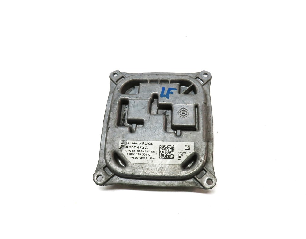 2012 AUDI A7 (C7 4G8) FRONT HEADLIGHT LAMP BULB BALLAST CONTROL MODULE