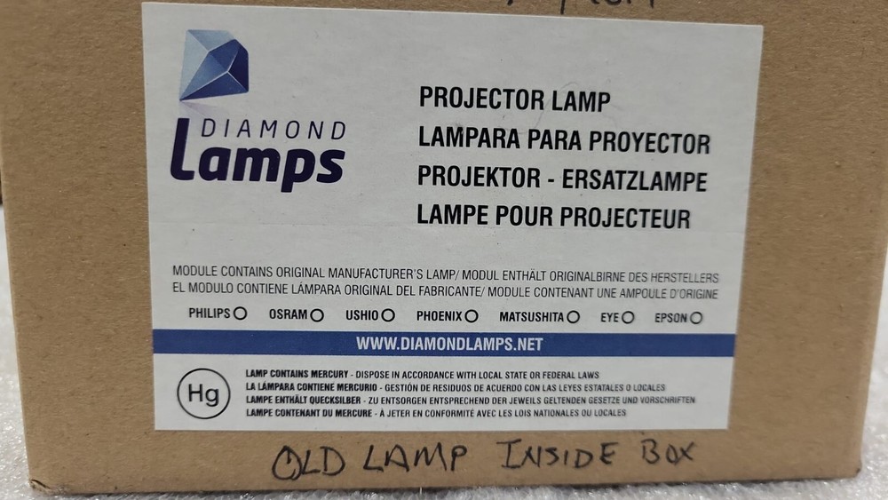 Diamond Lamps E1487 Projector Lamp Module