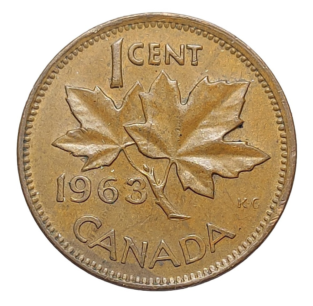 Canada 1 Cent 1963 Coin S449