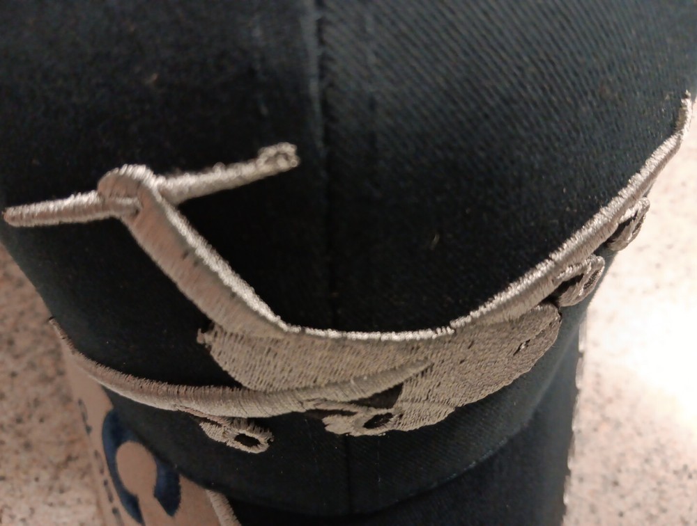 C-17 Globemaster Air Force Cap Hat Blue Gray Adj Hook & Loop Closure Cotton Hat