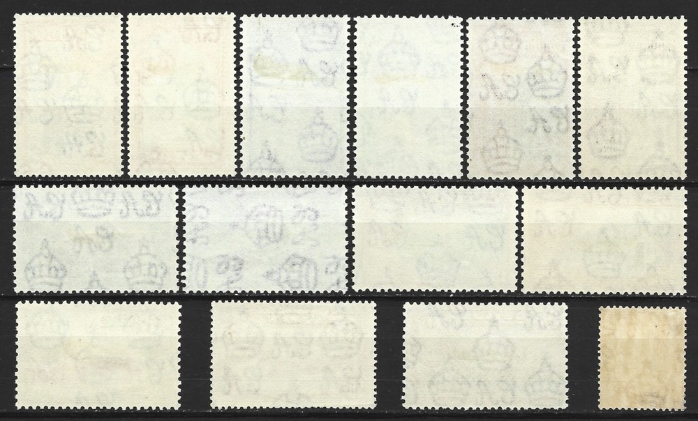 CEYLON KGV1 1938-49 SET MINT