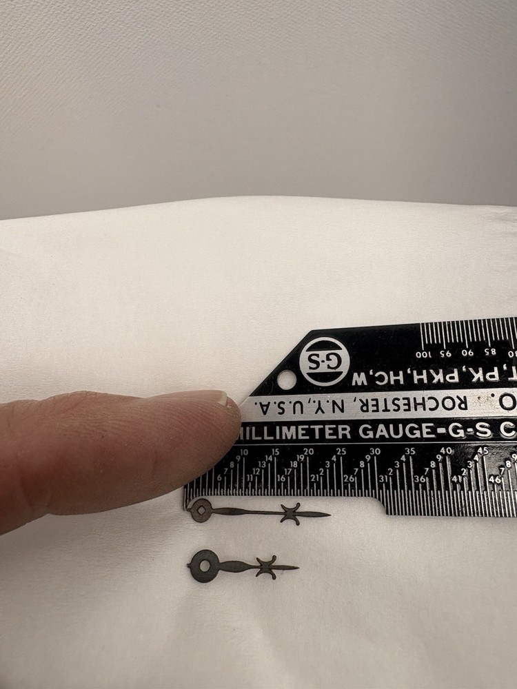 Nice Verge Fusee Pocket Watch Hands