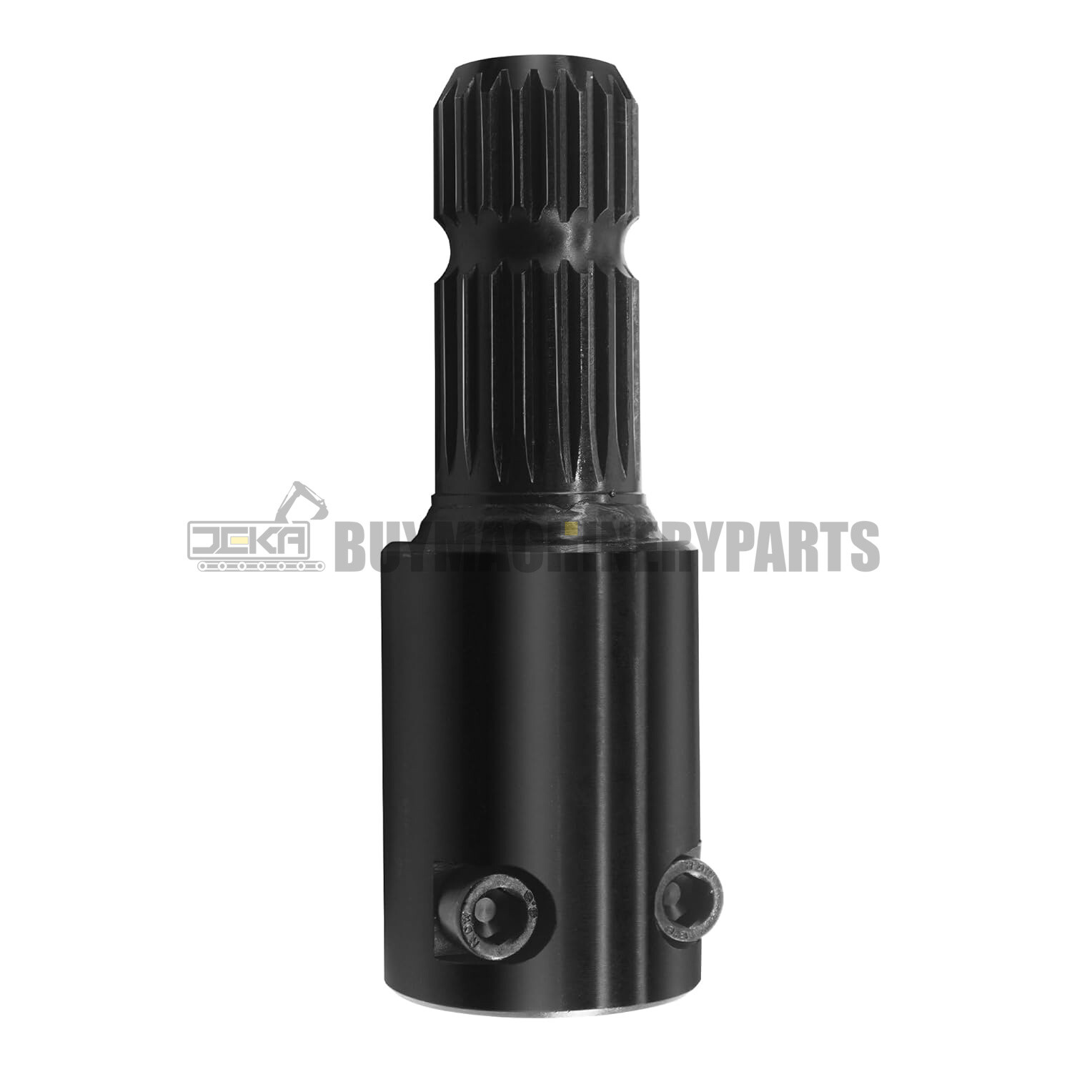 PTO Adapter 1-3/8" 21 Spline Female x 1-3/4" 20 Spline Male 125HP, Extends 4.5"