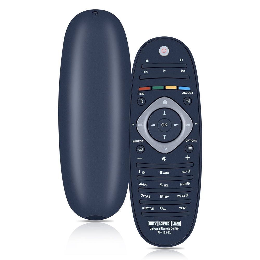 Replacement for Philips-Smart-TV-Remote-Control, Universal Smart Remote BLACK