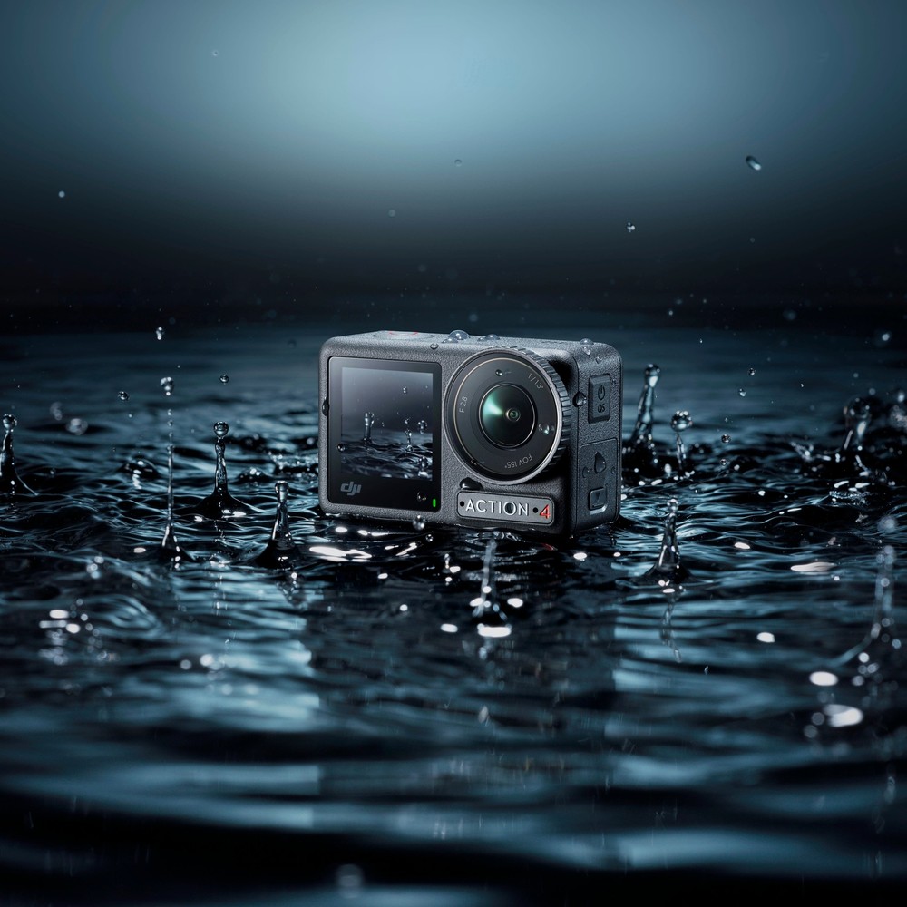 DJI - Osmo Action 4 4K Action Camera Adventure Bundle - Gray