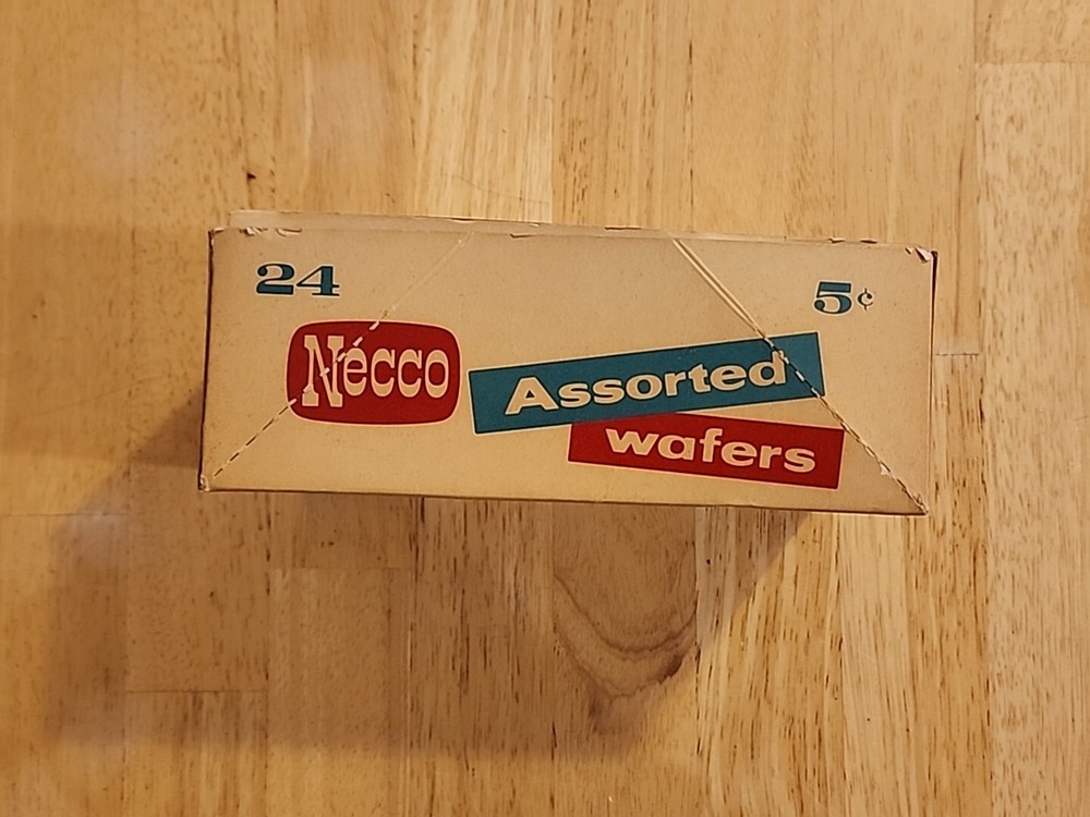 Necco Assorted Wafers Candy Box