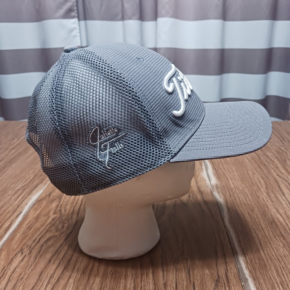 Titleist Hat Cap Snapback Gray White Script Big Dogs Challenge Julliette Falls