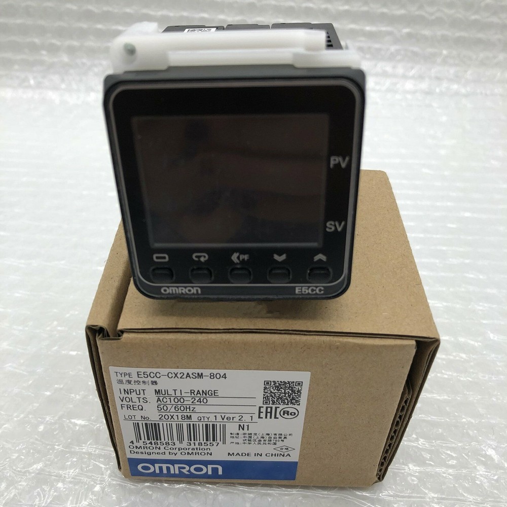New Omron Temperature Controller E5CC-CX2ASM-804 100-240VAC Fast Shipping 1pcs