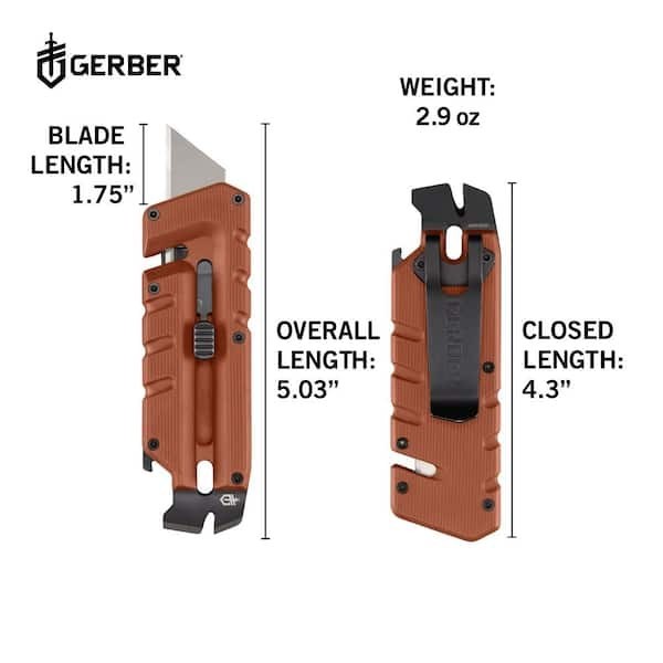 Prybrid 8-In-1 Multi Tool Utility Knife