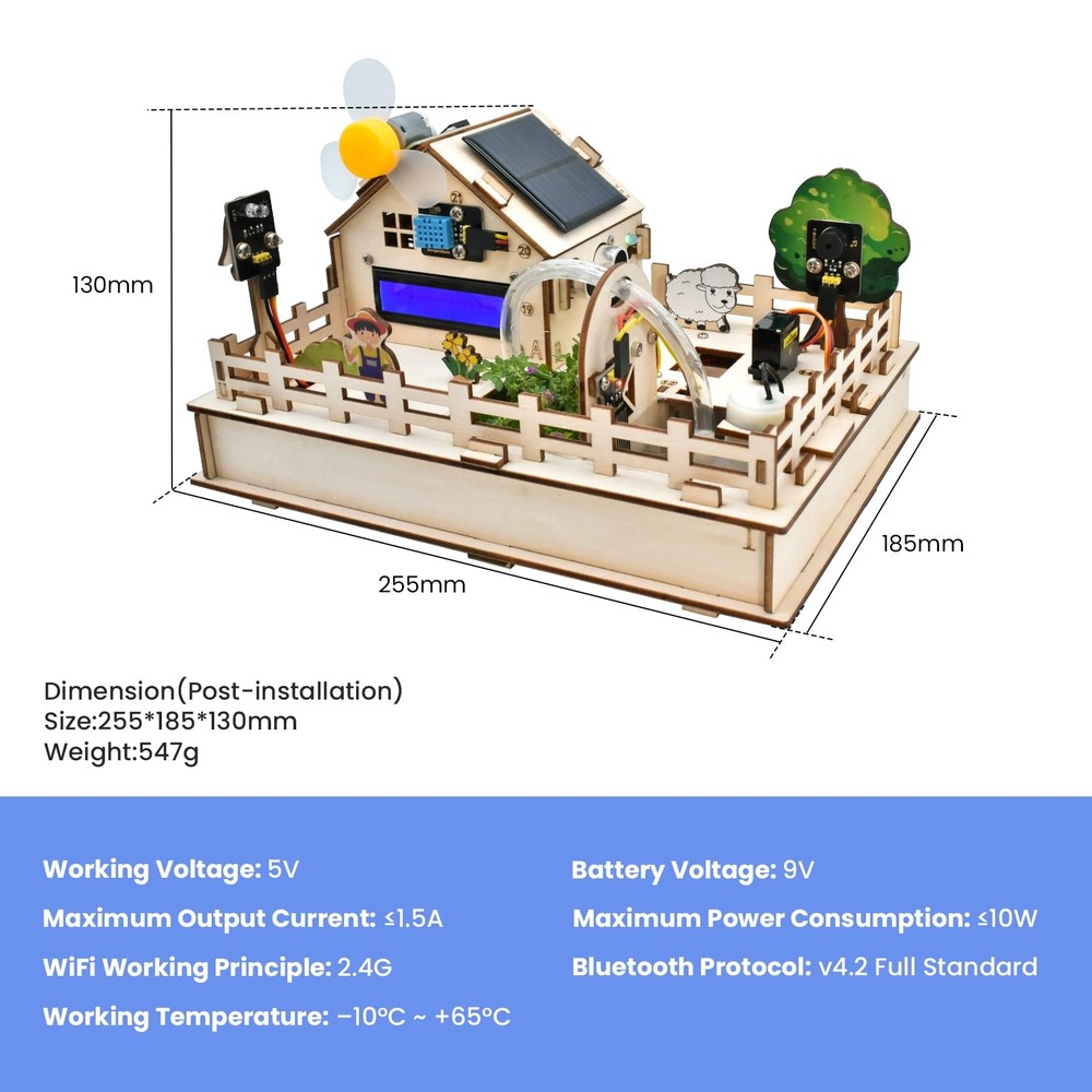 IoT Control Smart Farm Starter Kit for Arduino ESP32,Electronics Programming ...