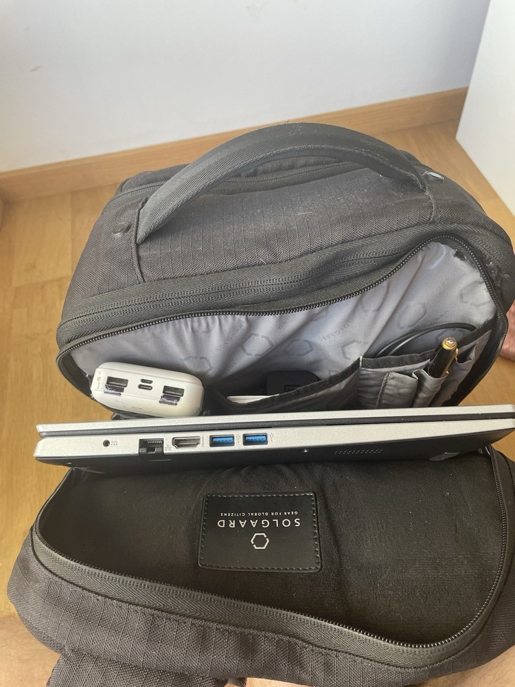 Solgaard Venture Backpack – Small Corner Tear Repaired – No FlowCloset/Bag