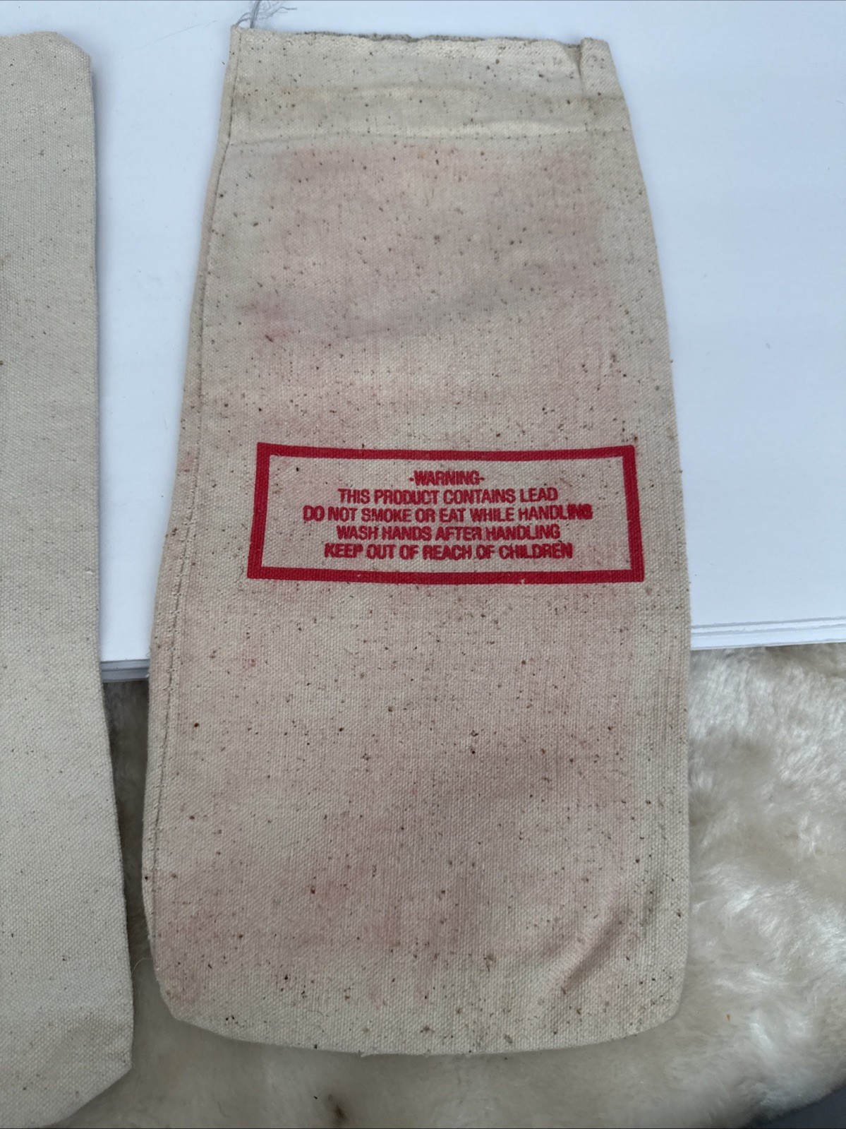 Canvas Shot Bag Lot Of 3 Allstar Winchester Lawrence Brand