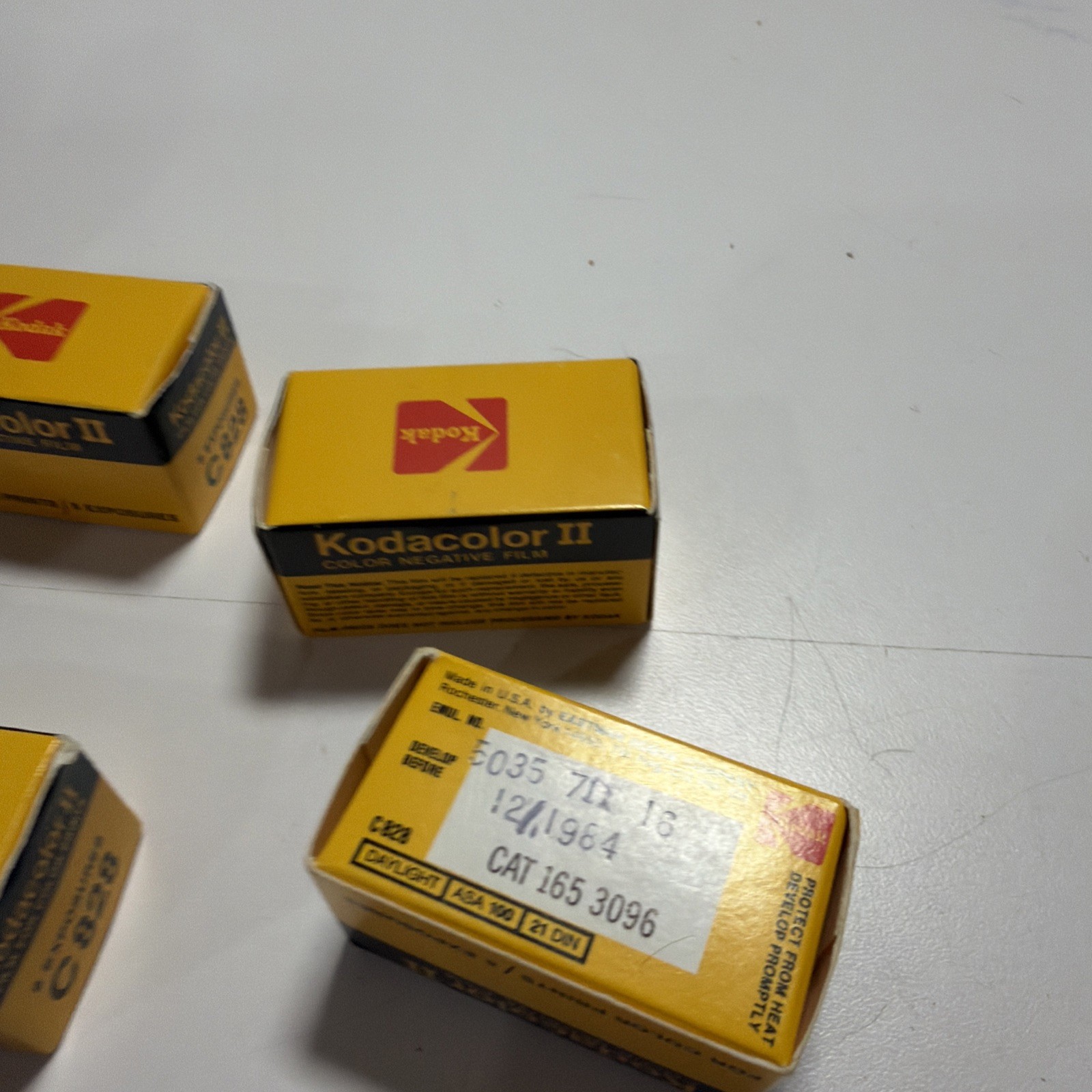 NEW 4 X Kodak Kodacolor II C 828 Color Negative Film SEALED NOS EXP 1980's