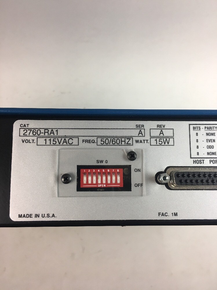 Allen-Bradley 2760-RA1 Serial Adapter Module
