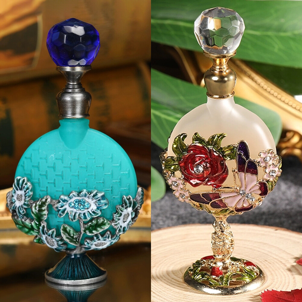 1pc Empty Bottle Refillable Holder Container Storage Repackaging Perfume 2 Type