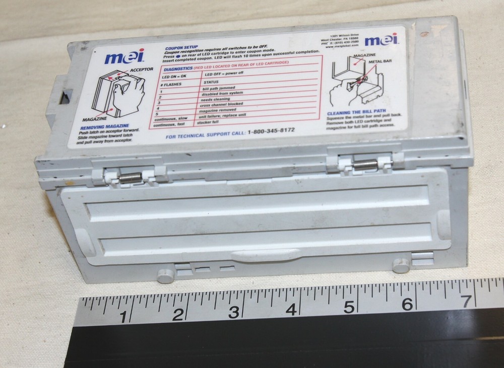 FREE SHIPPING - Mars MEI 500 stacker note box for $ bill acceptor validator