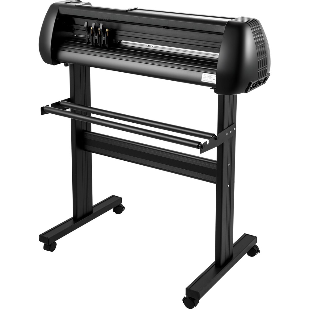 28" Vinyl Cutter Machine Cutting Plotter Bundle SignMaster Floor Stand