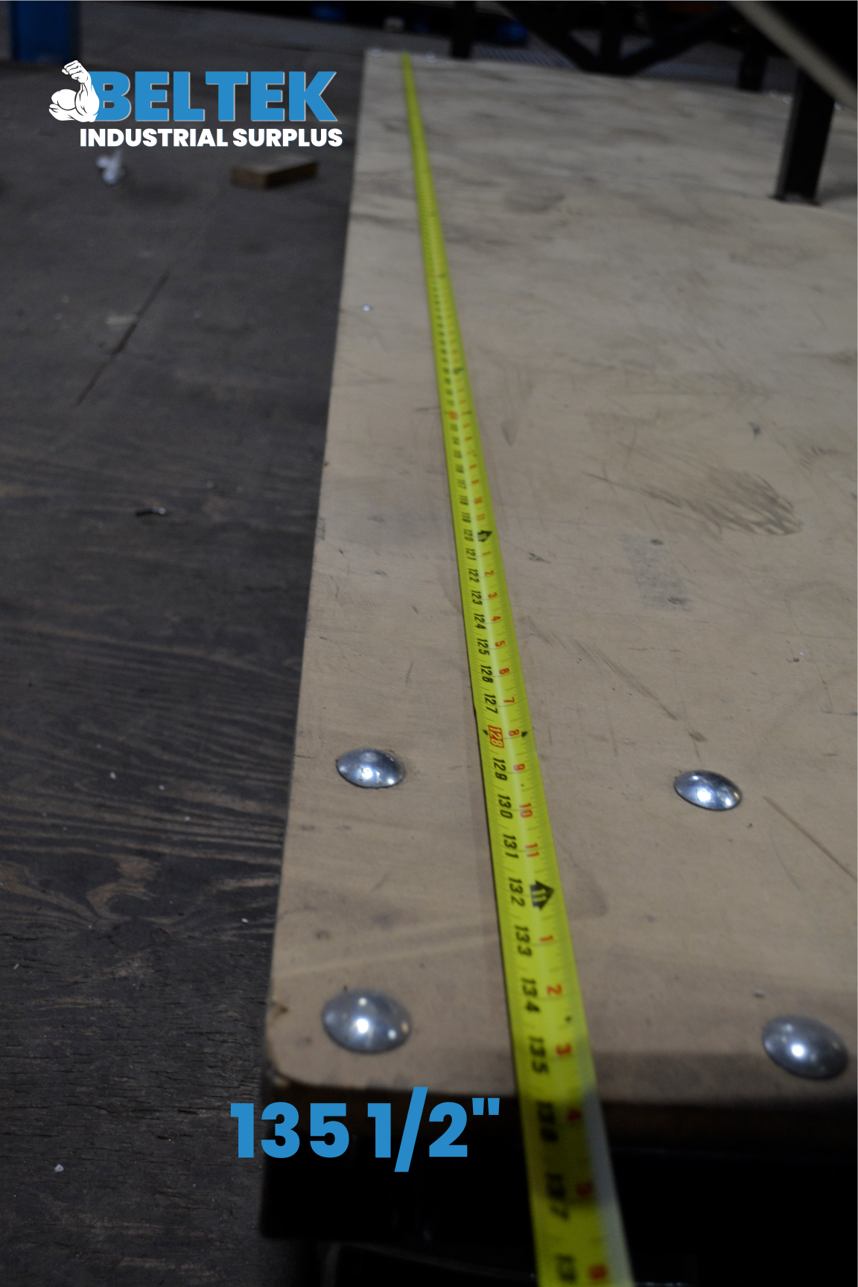 Industrial Warehouse Heavy Duty Steel Rolling Cart