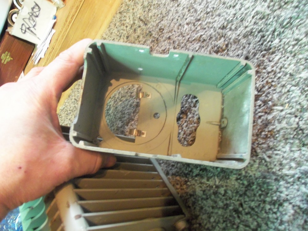 Bird 612 Thruline Wattmeter Meter EMPTY FRONT CASE