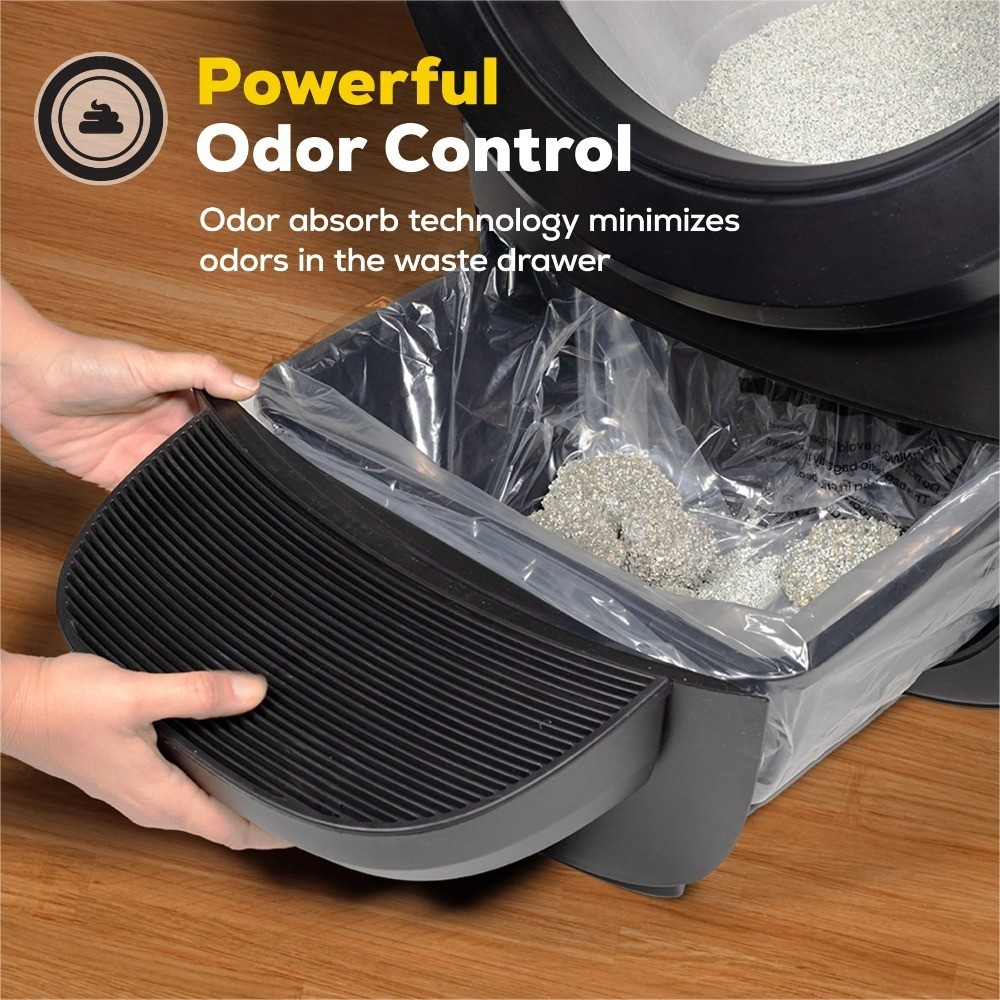 Clumping Cat Litter for Automatic Self-Cleaning Litter Box, Revitalizing Scent,
