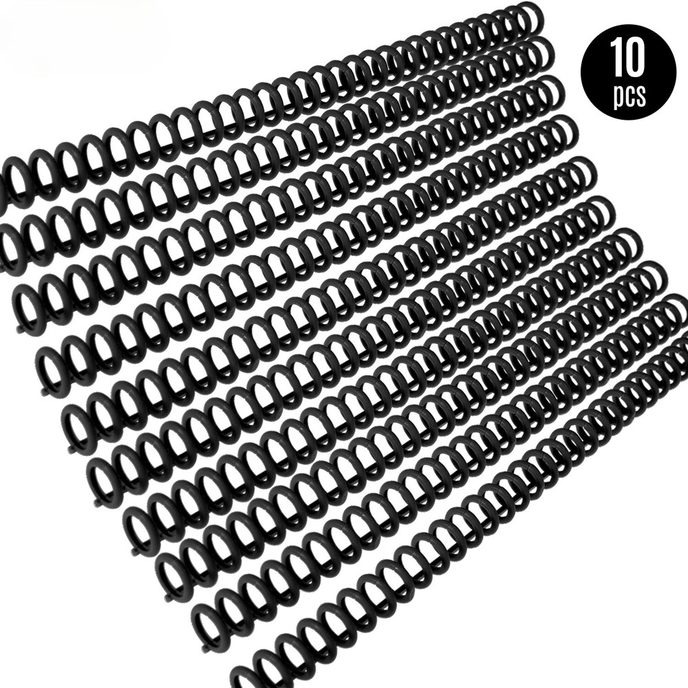 10pcs 30-Hole Loose Binders Ring Binding Spines Combs 85 Sheets Capacity