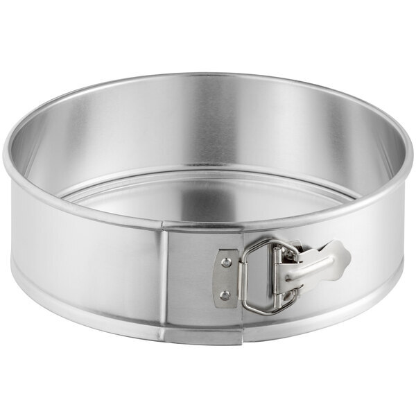 Choice 3" High Sided Aluminum Springform Cake Pan (select diameter below)