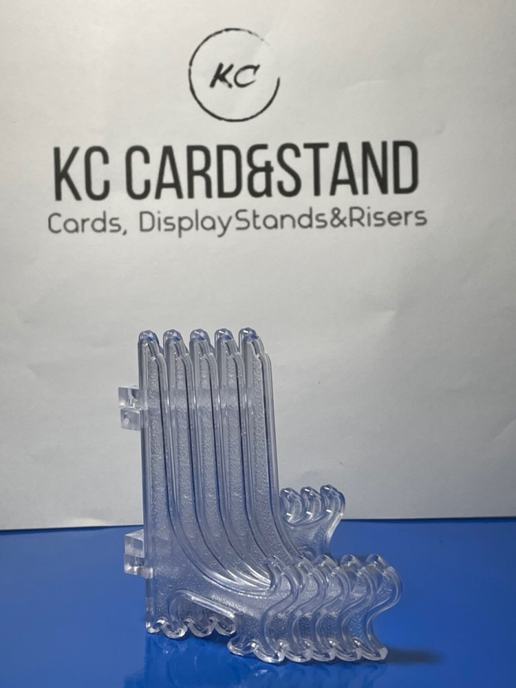 Card Stand - (5pc-Clear-Toploader) Card Display Stand