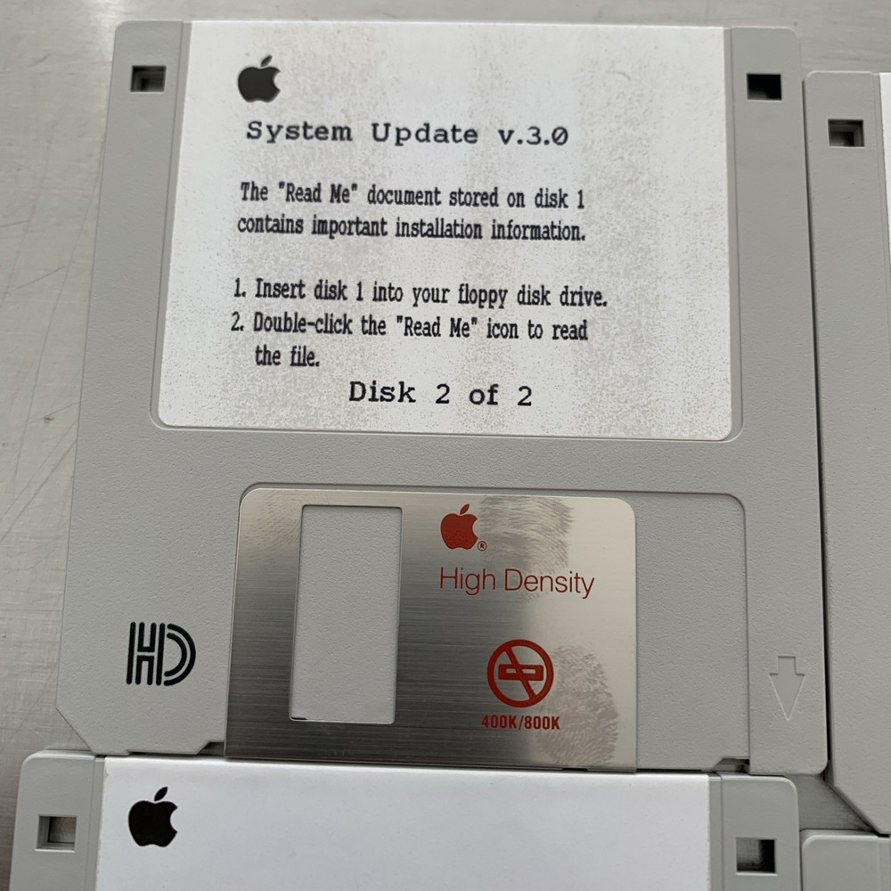 Apple Macintosh Software Floppy Disks