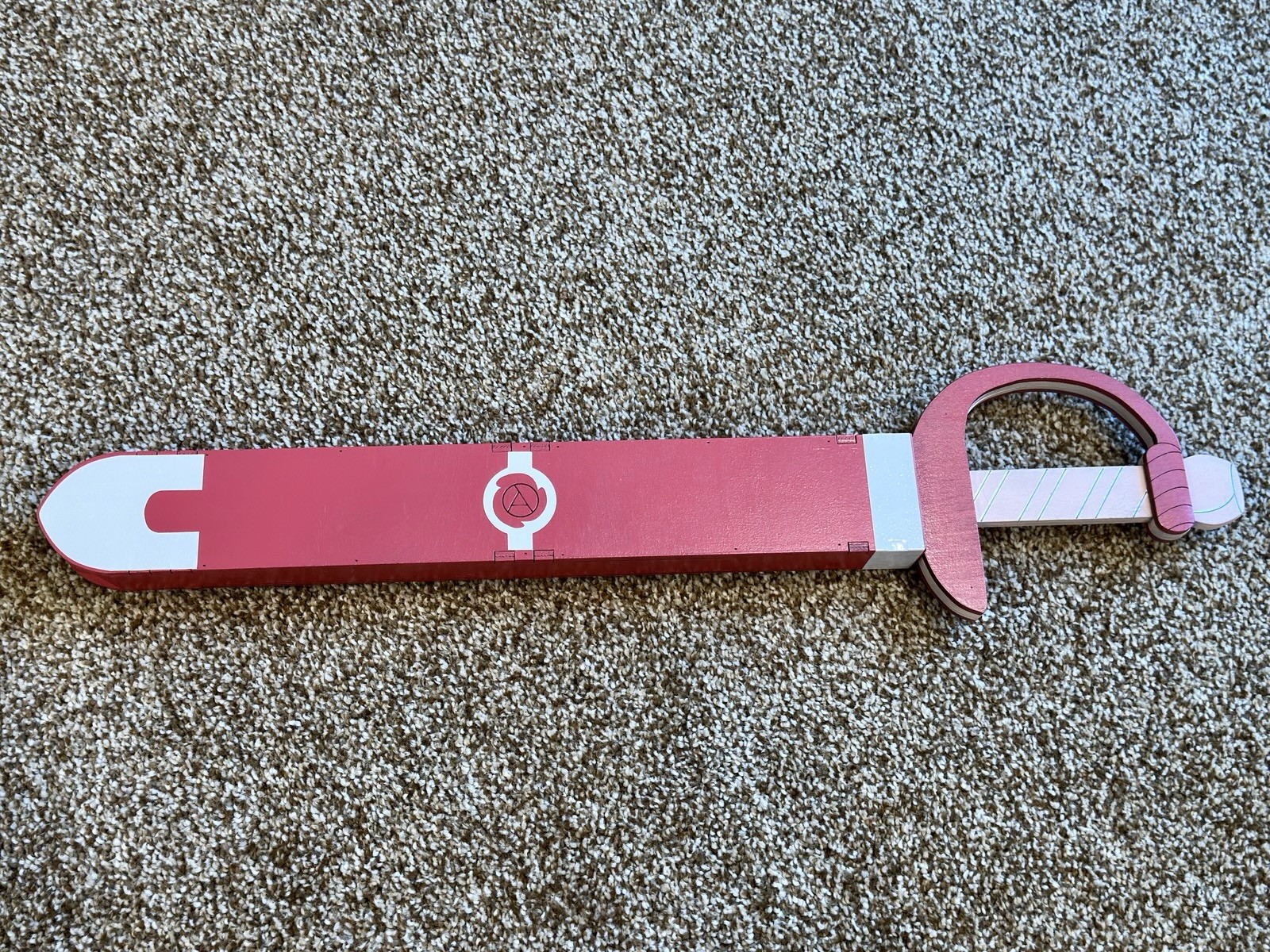 Steven Universe Cosplay Set - Rose Quartz Shield and Sword w/ Sheath