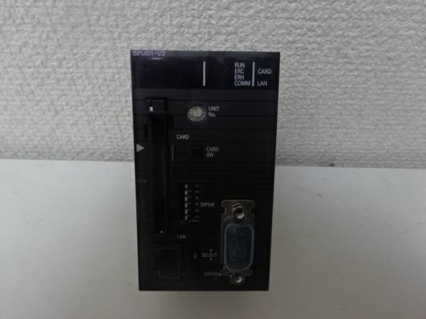 OMRON CJ1W-SPU01-V2 PLC High-Speed Data Collection Unit USED