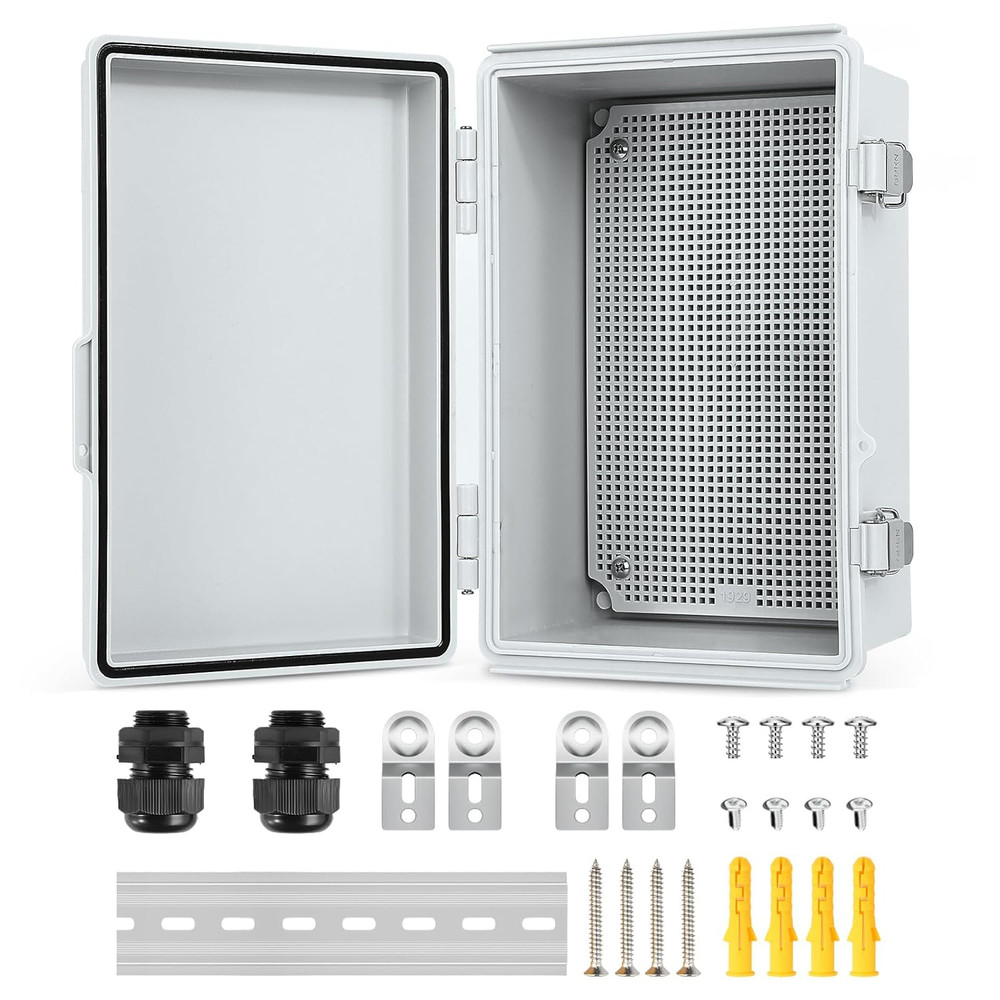 Waterproof Electrical Junction Box, IP67 Plastic Weatherproof Electrical Junctio