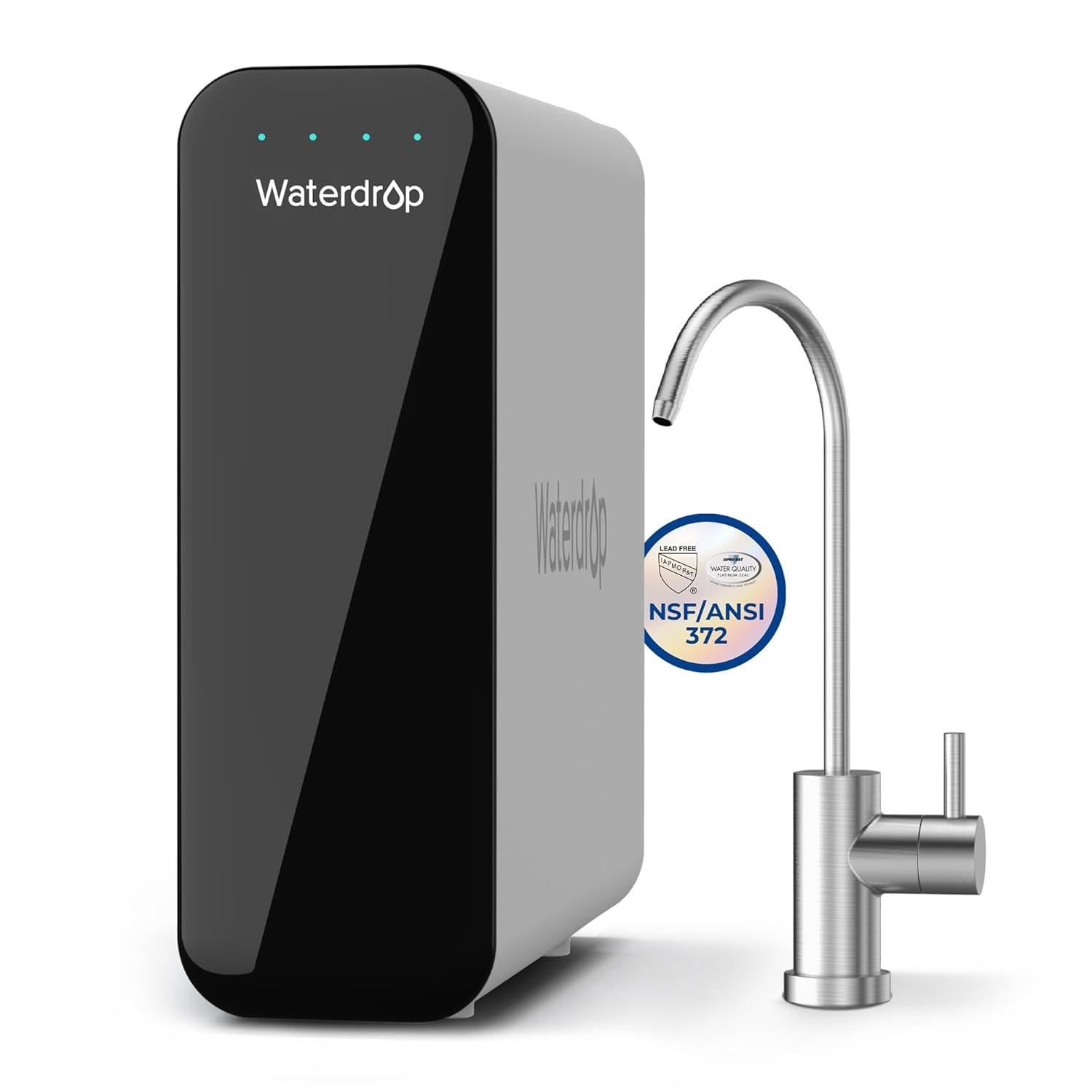 Waterdrop TSU 0.01μm Ultra-Filtration Under Sink Water Filter System, 3-Stage