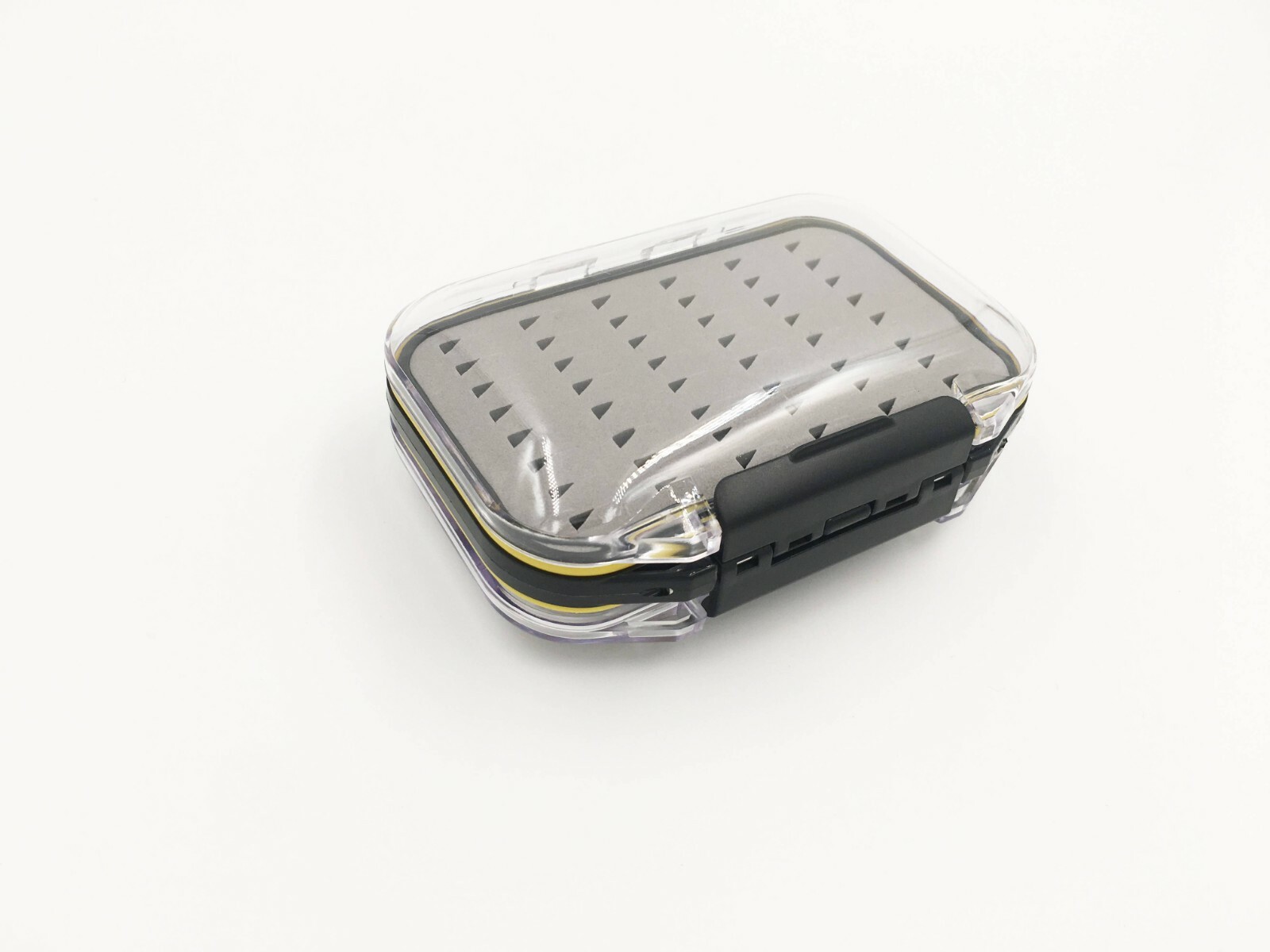 1 PC Double Sides Fly Box Fly Fishing Lures Hook Box Waterproof Tackle Plastic