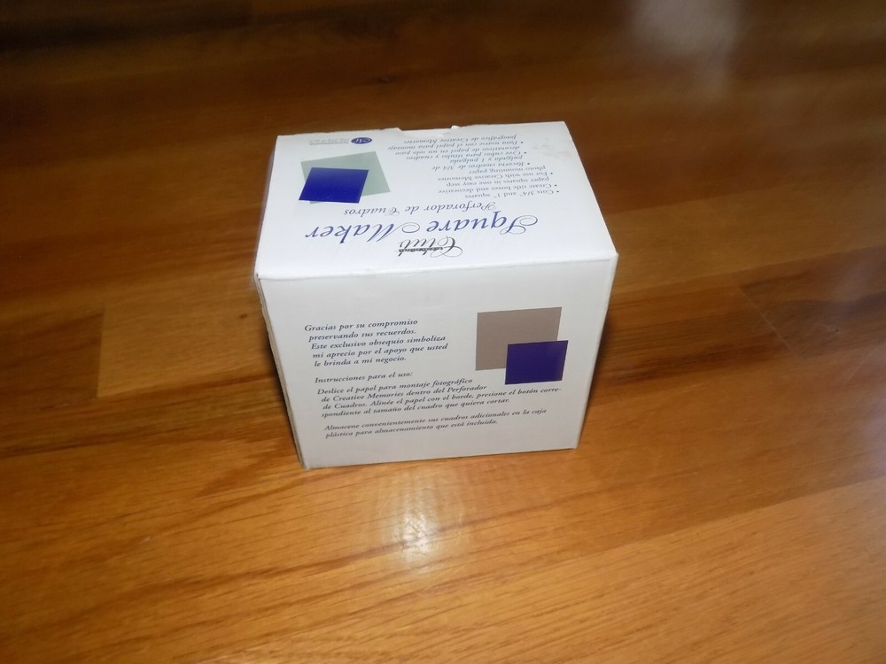 Creative Memories Square Maker Cuts 3/4" and 1" squares