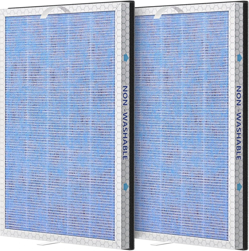 2 PACK MSA3/MSA3S HEPA Replacement Filter Compatible with Membrane Solutions MSA