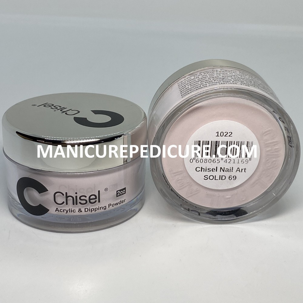 Chisel Nail Art 2 in 1 Acrylic & Dipping Powder 2 Oz - Solid 69