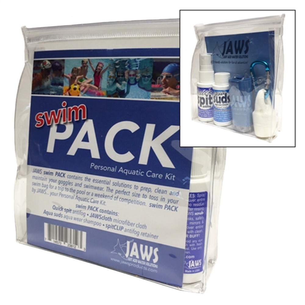 JAWS QuickPACK Drawstring Organizing Backpack with SwimPack Aquatic Care Kit