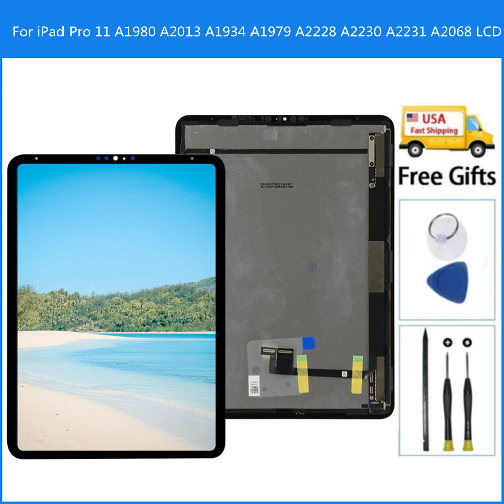 For iPad Pro 11 A1980 A2013 A1934 LCD Display Touch Screen Digitizer Assembly