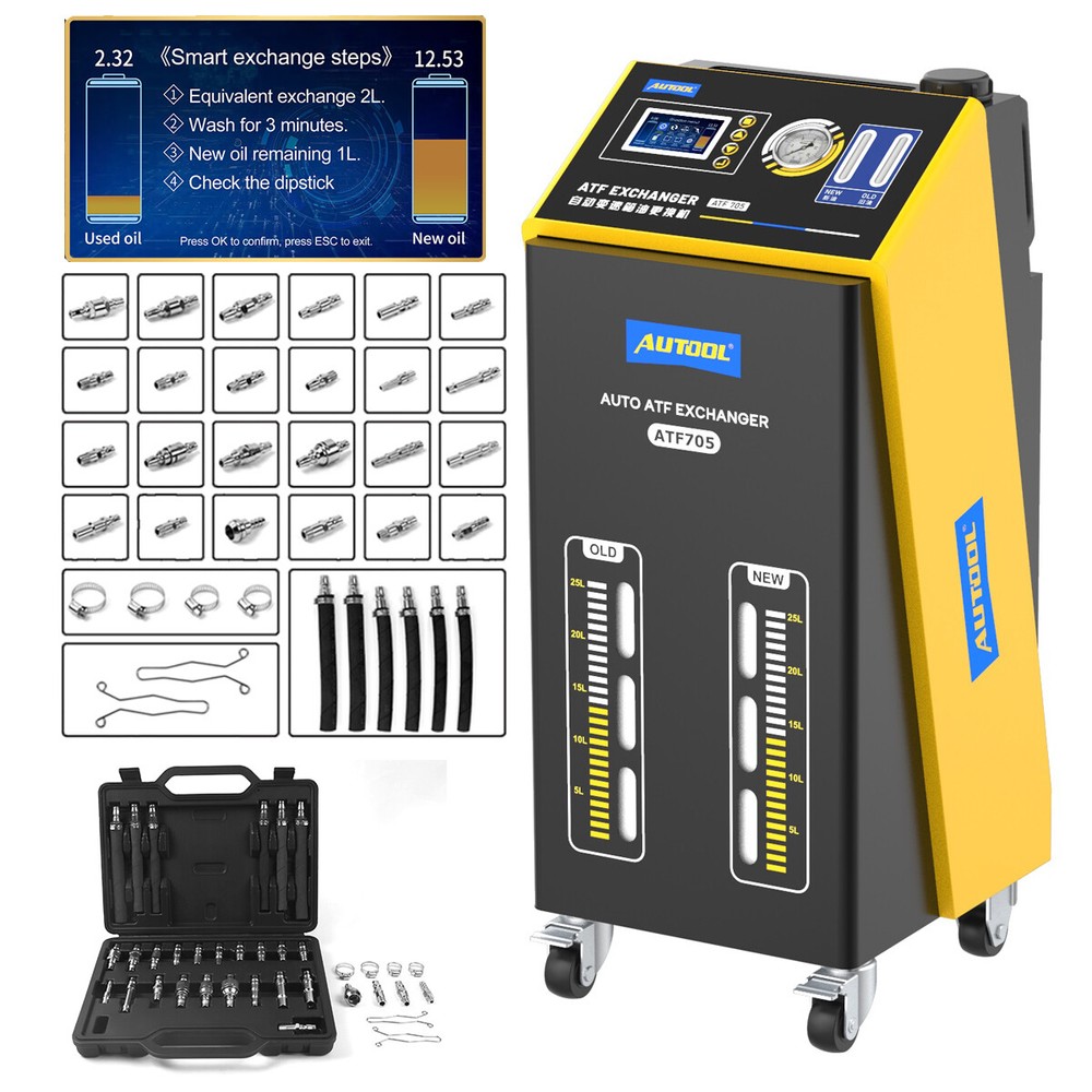 Smart Automatic Gearbox Transmission Fluid Oil Exchange Flush Cleaning Machine