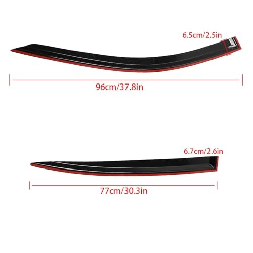 Window Visors Vent Rain Guard Shade Deflector Replacement for 2014-2020