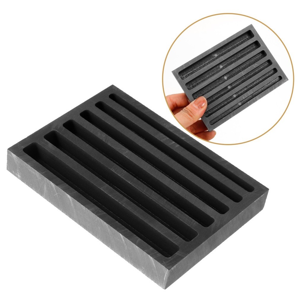 Graphite Ingot Mould Molds for Casting Gold Silver Ingots Designs