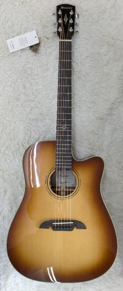 Alvarez MD60ce Shadowburst Masterworks Acoustic Electric All Solid Dread Guitar