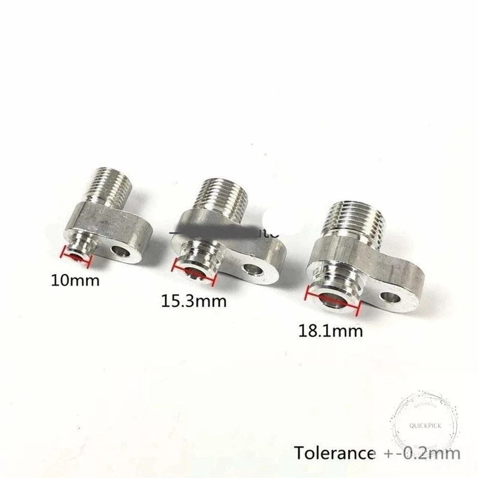 Custom A/C Lines AC Compressor Drier Condenser Radiator Fitting Adapter for Auto
