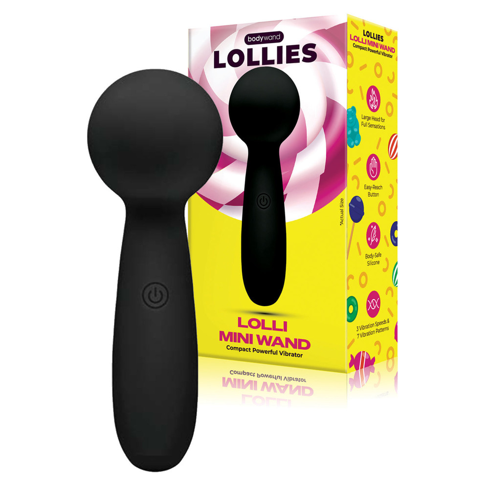 Powerful Wand Vibrator Mini Discreet Vibrating Stimulator Multi-speed Vibe