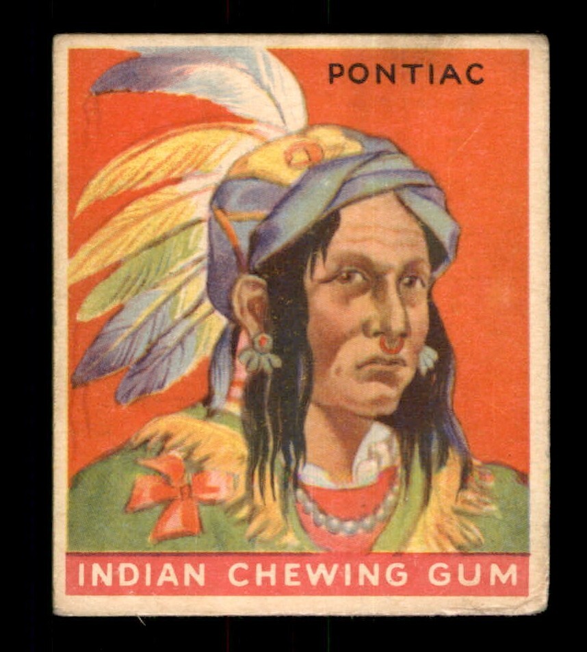 1933 GOUDY INDIAN GUM U-PICK SET BREAK, MID GRADE RARE IN THIS CONDITION!!