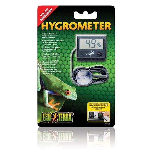 EXO TERRA DIGITAL HYGROMETER - PT-2477
