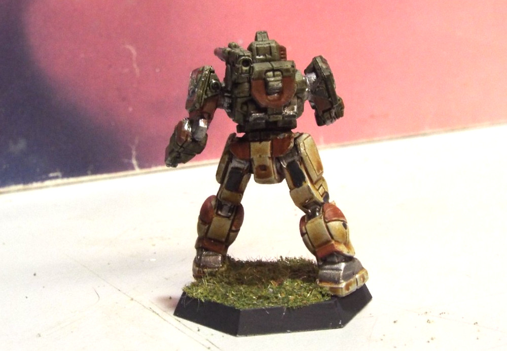 BATTLETECH SHADOW HAWK MECH [HOUSE LIAO] (CATALYST, PLASTIC, PAINTED)
