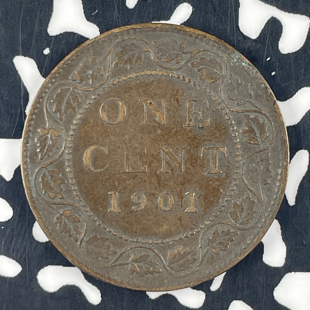 1901 Canada Large Cent Lot#F2143 Nice!