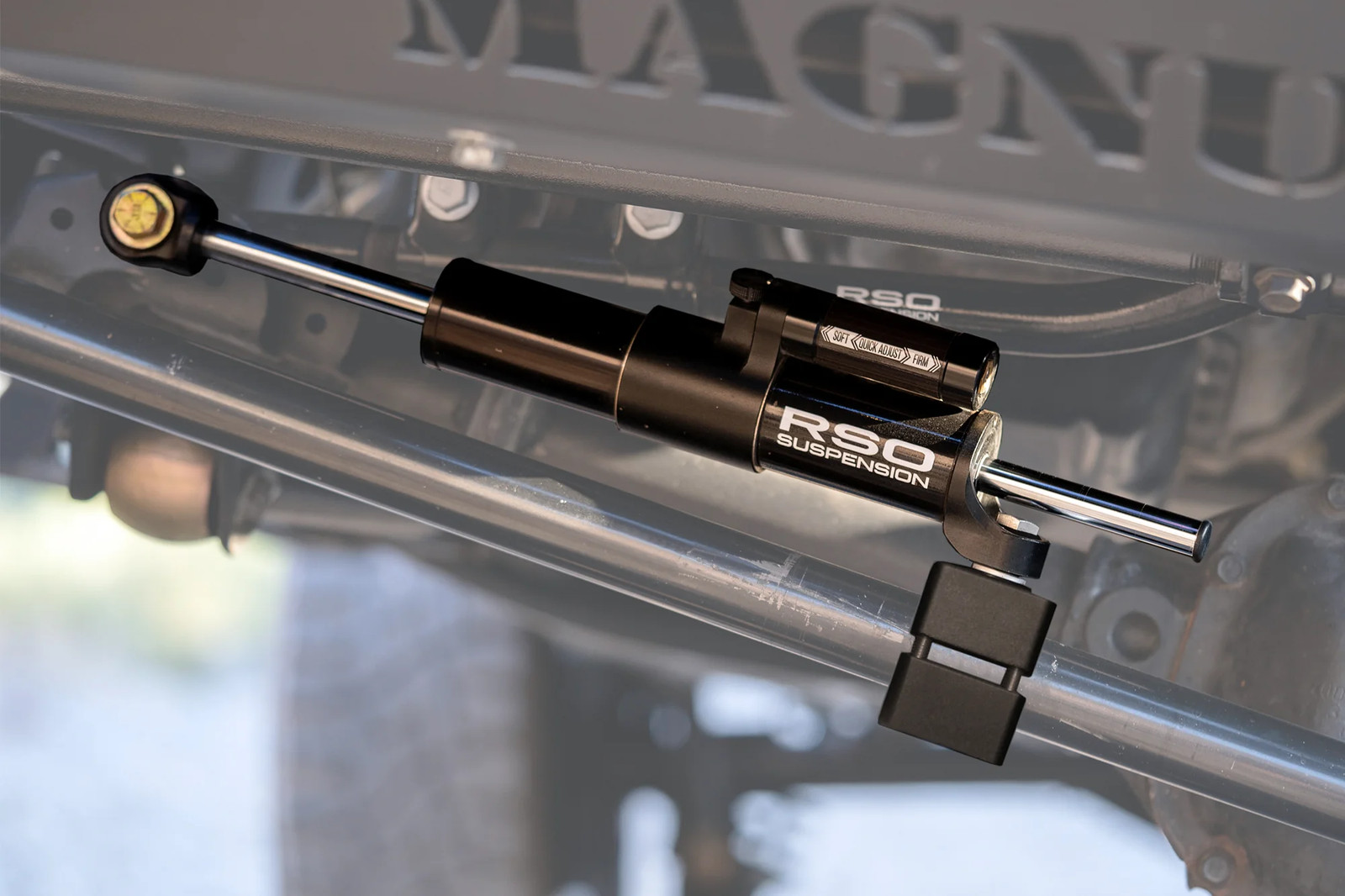 RSO Steering Stabilizer High Performance Adjustable fits 07-18 Wrangler JK/JKU